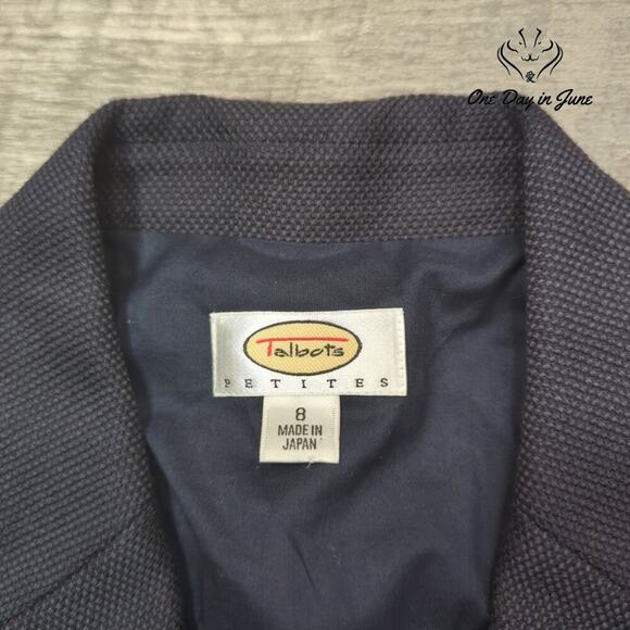 Talbots 2 Button Blazer Size 8 - Picture 2 of 5